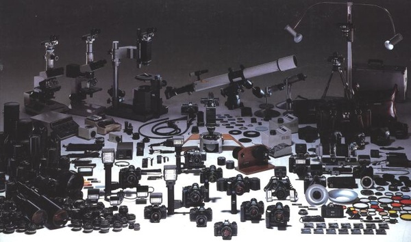 35-мм. фотосистема Olympus OM cтала одной из самых разнообразных