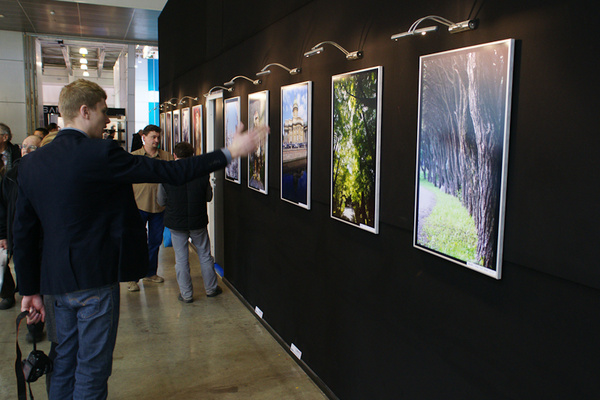 Стенд компании Panasonic на выставке Фотофорум 2012