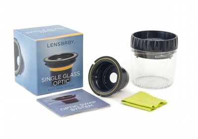 Lensbaby Single Glass Optic, комплект поставки
