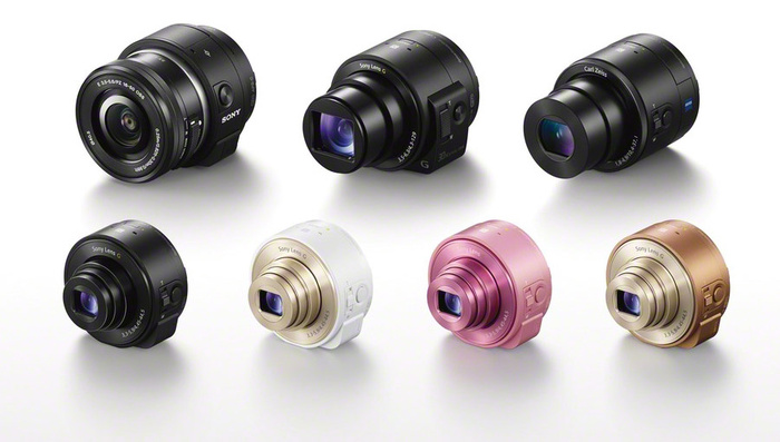 Sony QX1 и QX30 – обновление линейки камер-объективов QX