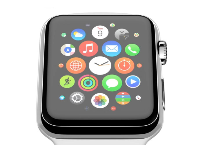 Стартовый экран Apple Watch