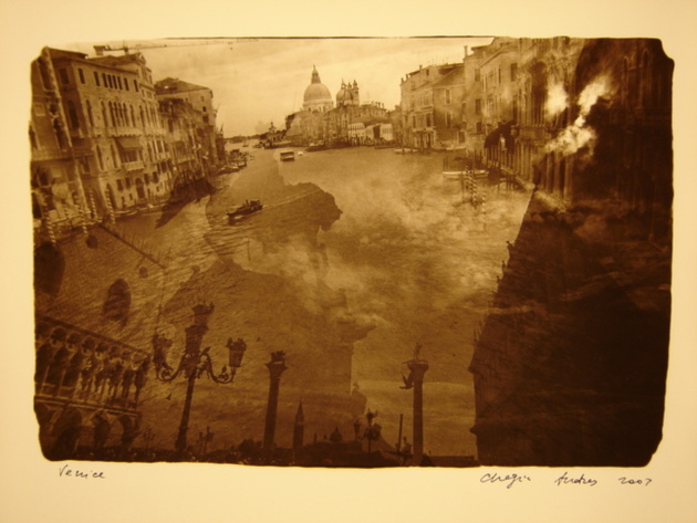 Из серии Прозрачные сны Венеция, Венеция в песке, 2003. Андрей Чежин