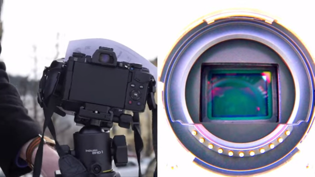 Стабилизация изображения на сдвиге матрицы в камере Olympus – видео 