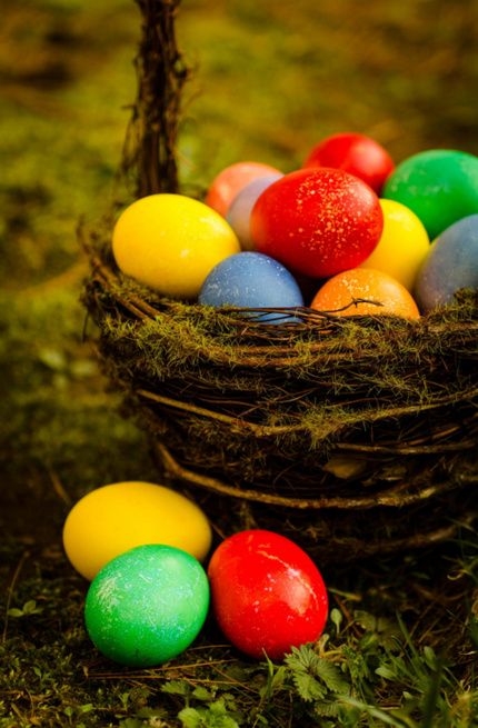 Colorful Eggstravaganza © Luba Fayngersh