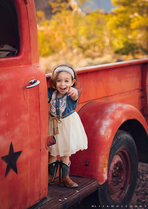  Little Cowgirl © Lisa Holloway