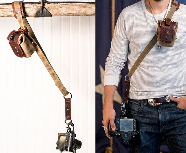 Sightseer Sling Strap – высококачественный кожаный ремень для камеры