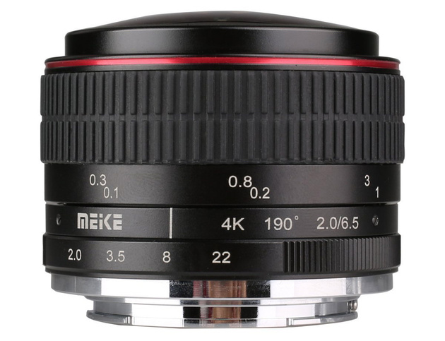 Объектив Meike 6.5mm Ultra Wide f/2.0 Fisheye MFT