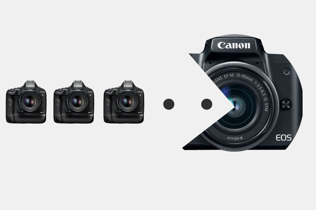 Canon готов жертвовать зеркальными камерами ради беззеркалок