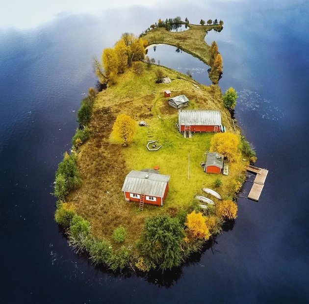 Финский остров Котисаари – четыре сезона 