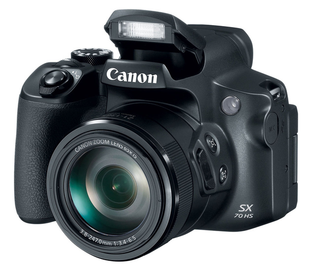 Canon PowerShot SX70 HS – зум 65х, видео 4К и CR3 RAW 