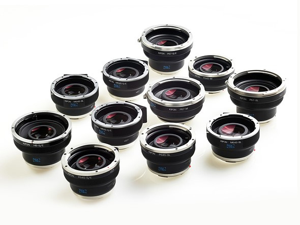 Kipon представил переходники для байонетов Nikon Z и Canon R на объективы среднего формата