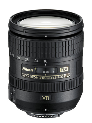 Nikon AF-S DX Nikkor 16–85 mm f/3,5–5,6G ED VR