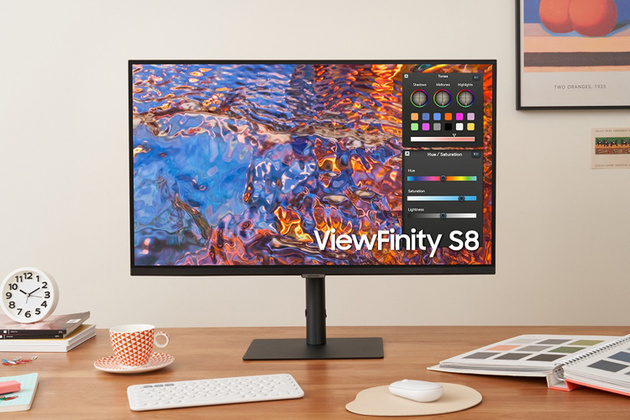 Samsung ViewFinity S8: профессиональные 27" и 32" мониторы