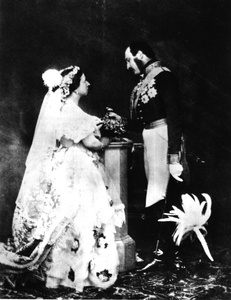 Роджер Фентон. Королева Виктория и принц Альберт.1840 год.