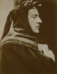 Д. У. Винфйилд. Дж.Э.Милле в роли Данте, 1862 г.