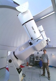 Телескоп, адаптированный для целей астрофотографии.