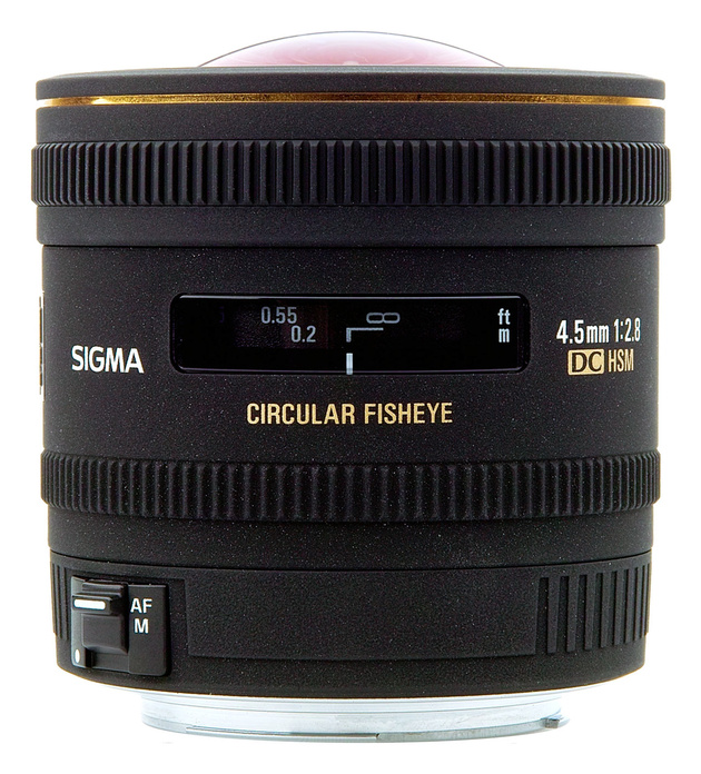 Sigma 4,5mm EX DC Circular Fisheye HSM