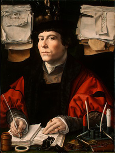 Ян Госсарт. Портрет купца. Около 1530 г. 