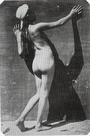 Карл Фридрих Хабер, Обнаженная женская натура в Каире.1874 г. 
