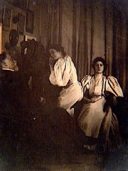 Автопротрет Дега с Ивонной и Кристиной Лерой, 1895 г. © photo RMN