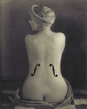 Ман Рэй. Скрипка Энгра. 1924 г. © Man Ray 