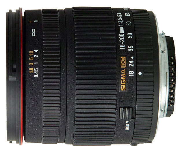 Sigma 18–200 для Nikon D40/D40x