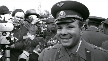 Фото Павла Маркина. Юрий Гагарин. 24 апреля 1963 года