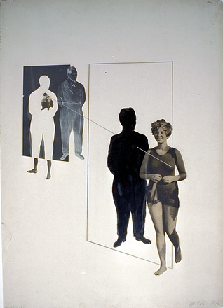 «Eifersucht». Фотомонтаж Ласло Мохой-Надя, 1927 г. © László Moholy-Nagy / 1999 George Eastman House, Rochester, NY