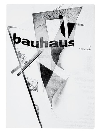 Обложка первого номера журнала «Bauhaus-Zeitschrift». Фото Херберта Байера, 1928 г. © VG Bild-Kunst, Bonn 