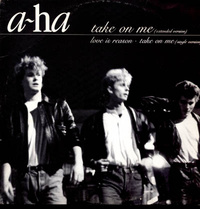 Обложка сингла группы А-НА “Take On Me”, Фото Джаста Лумиса © Just Loomis

