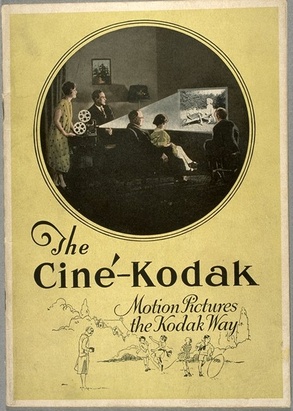Реклама первой любительской киносистемы Kodak