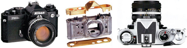 Точную механику в камерах Nikon серии FM защищал прочный металлический корпус