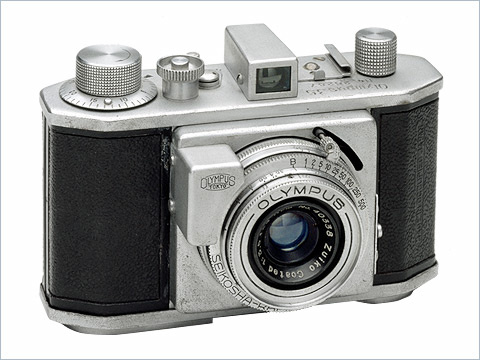 Olympus 35I – первая 35-мм. камера компании, 1948 г.