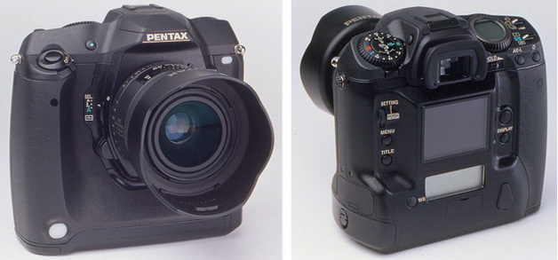 Прототип профессиональной DSLR-камеры Pentax MR52 с полноразмерной матрицей, 2000 год 