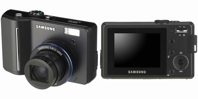 Компактный фотоаппарат Samsung S850 c возможностью полностью ручного управления параметрами съемки
