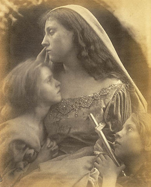 Святое семейство. 1872г. © Julia Margaret Cameron. Музей Гетти, Лос-Анджелес 