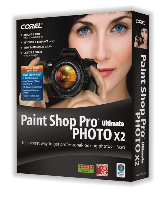 Corel VideoStudio Pro X2 и Paint Shop Pro Photo X2 Ultimate