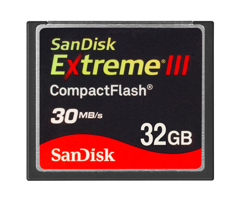 SanDisk Extreme III CompactFlash 32 ГБ
