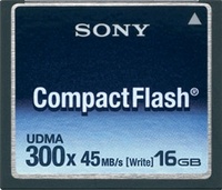 Sony 16 Гбайт 300x CompactFlash