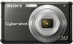 Шесть компактов Sony Cyber-shot 