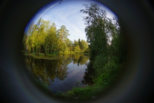 Fisheye Optic на полнокадровой камере