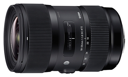 Sigma 18-35mm F1.8 DC HSM — самый светосильный зум / Объективы