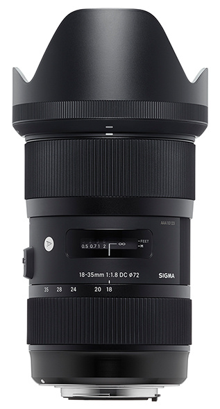 Sigma 18-35mm F1.8 DC HSM — самый светосильный зум / Объективы
