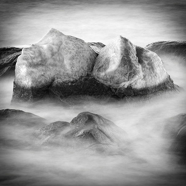 Two Ice Covered Stones. © Алексей Красников