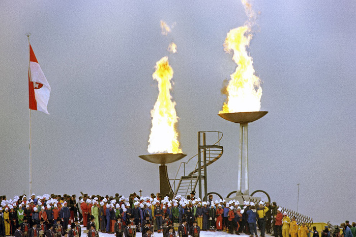 Открытие Олимпиады. 1976 год