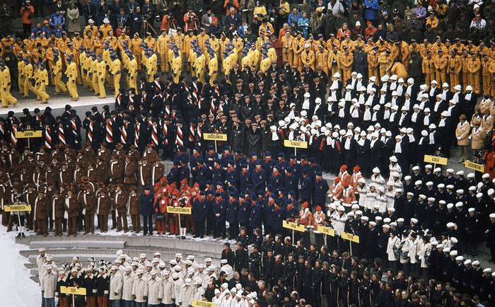 Участники Олимпиады. 1976 год 