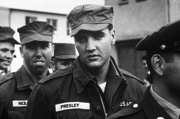 Элвис  в армии, 1958г.