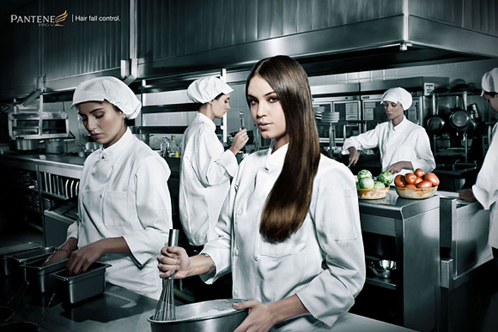 Рекламная кампания для Pantene «Hair fall control» от рекламного агентства Grey (Mexico) 