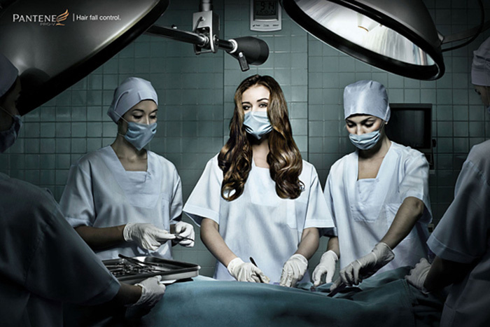 Рекламная кампания для Pantene «Hair fall control» от рекламного агентства Grey (Mexico)