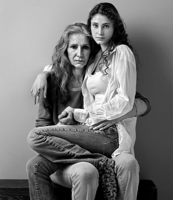  Ханна Коннели и ее мать Кэтти Сиоффи